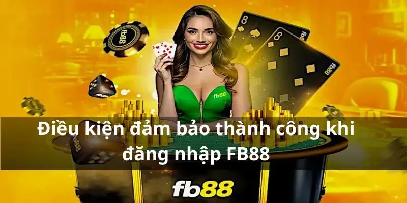 Điều kiện đảm bảo thành công khi đăng nhập FB88